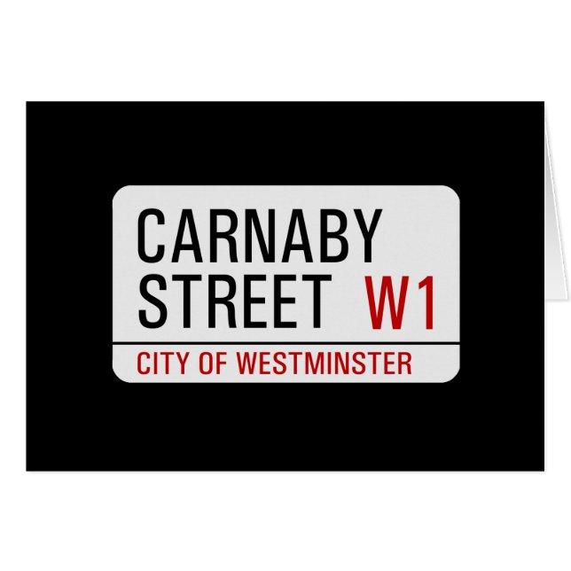 Symbole de la rue Carnaby (Devant horizontal)