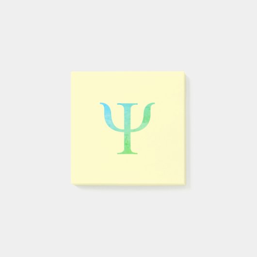 Symbole de la science psychologie post-it Notes (Devant)