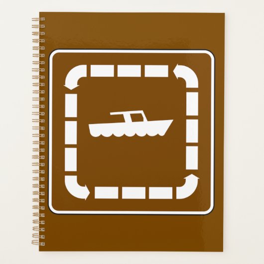 Symbole de la zone de lancement de bateau (Devant)