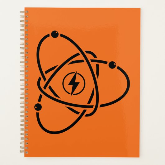 Symbole de l'énergie atomique Science et technolog (Devant)