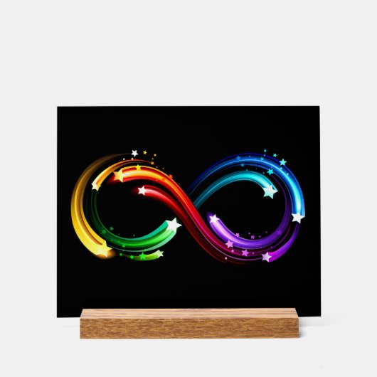 Symbole de l'infini des comètes arc-en-ciel (Recto)