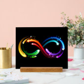 Symbole de l'infini des comètes arc-en-ciel (Mariage)