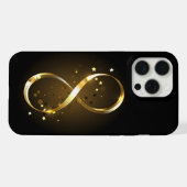 Symbole de l'infini doré (Verso Horizontal)