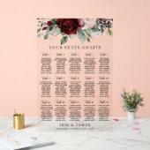 Symbole de mariage floral Burgundy Blush (Mariage)