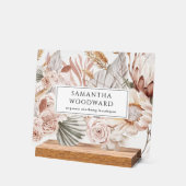 Symbole de marque de vêtements Fleur sauvage Boho (Angle)