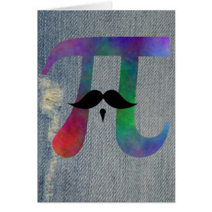 Symbole de moustache de pi