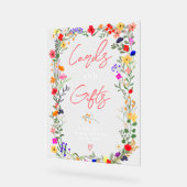 Symbole de naissance de boho de fleurs sauvages vi (Angle)