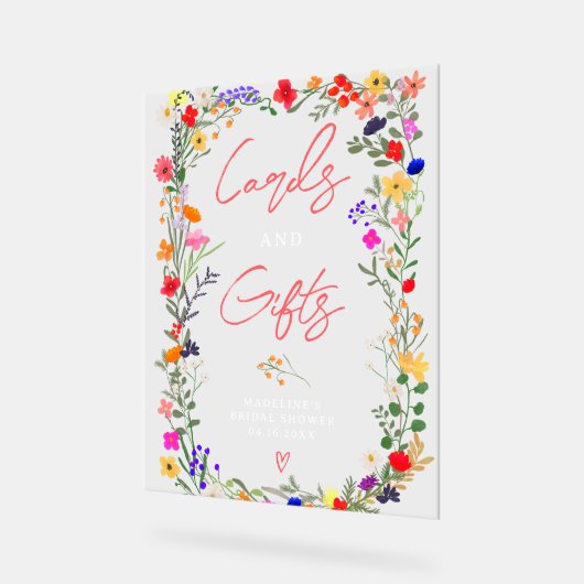 Symbole de naissance de boho de fleurs sauvages vi (Angle)