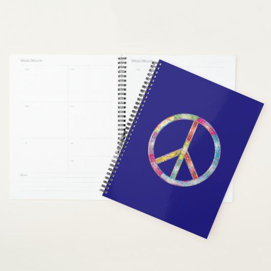 SYMBOLE DE PAIX Coloré (Devant avec enveloppe)