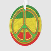Symbole de paix de Rasta (devant)