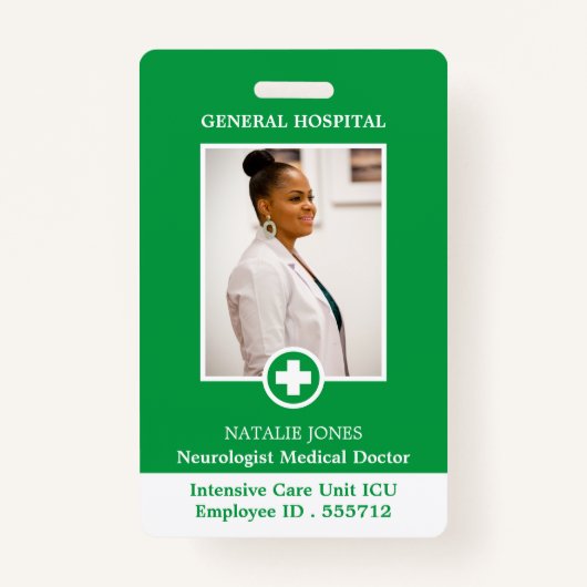 Symbole de premiers soins, badge Médicale photo (Devant)