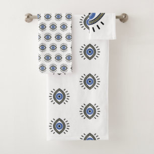 Symbole de protection contre les yeux mal, oeil bl