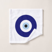 Symbole de protection et de bonne chance (Gant de toilette)