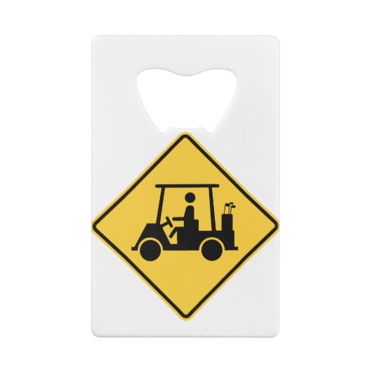 Symbole de prudence du panier de golf (Dos)