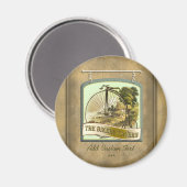 Symbole de pub Tavern Bikers Magnet personnalisé (Recto/Verso)