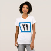 Symbole de repos T-shirt femme (Devant entier)