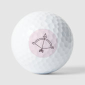 Symbole de Sagittaire balle de golf (Recto)