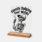 Symbole de soudure amusant - Jugement silencieux d (Angle)