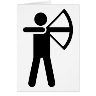 Symbole de tir à l'arc