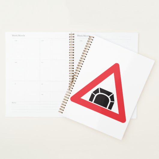 Symbole de trafic du panneau d'avertissement du tu (Devant avec enveloppe)