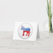 SYMBOLE DE VOTE AMÉRICAIN Carte de remerciements (Devant)