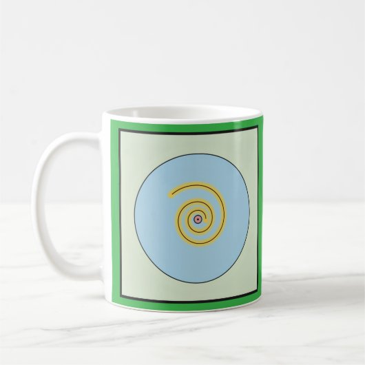 Symbole d'énergie créative Café Mug (Gauche)