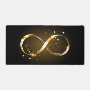 Symbole d'infini doré
