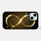 Symbole d'infini doré (Verso Horizontal)