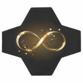 Symbole d'infini doré (Plat)