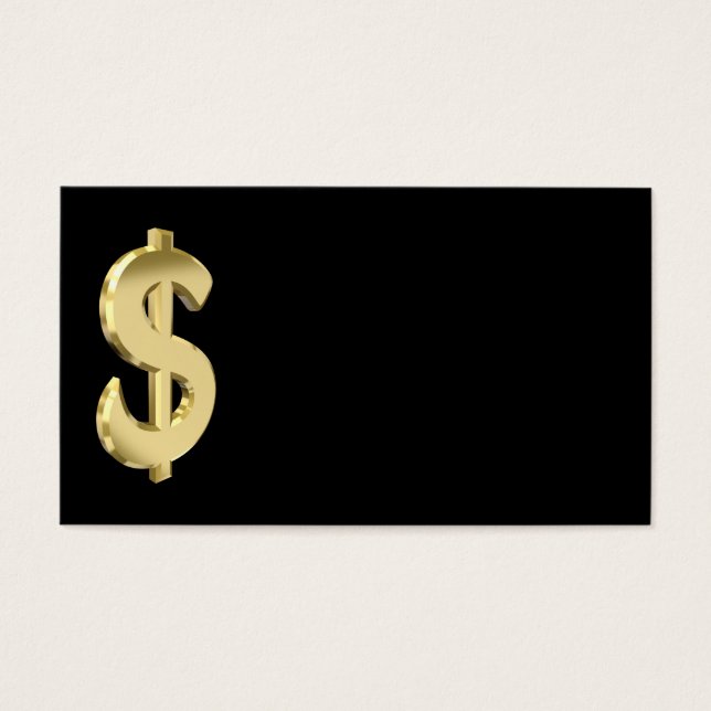 Symbole dollar d'or (Devant)