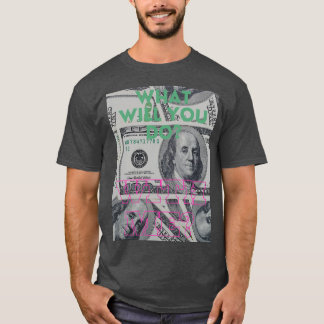Symbole Dollar T-Shirt avec une expression provoca