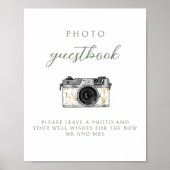 Symbole du livre d'or du mariage de photo jaune fl (Devant)