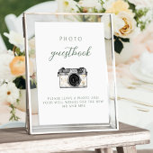 Symbole du livre d'or du mariage de photo jaune fl