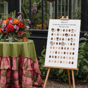 Symbole du livre d'or du Mariage interactif amusan