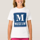Symbole du musée T-shirt filles (Devant)