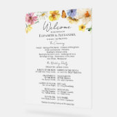 Symbole du programme acrylique de cérémonie Fleur (Angle)