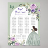 Symbole du tableau de bord de la Quinceañera verte (Devant)