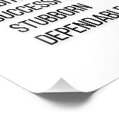 Symbole du Zodiac Capricorne, Poster noir et blanc (Coin)