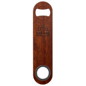 Symbole du Zodiac de Libra sur l'impression style  (Devant)