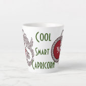 Symbole du zodiaque de Capricorne tasse de café pe (Devant)