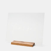 Symbole élégant Acrylique Faveurs de mariage (Angle)