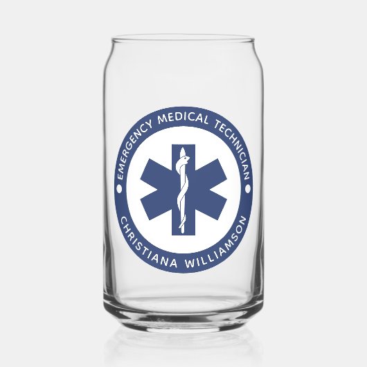 Symbole EMT personnalisé Technicien Médicale d'urg (Recto)