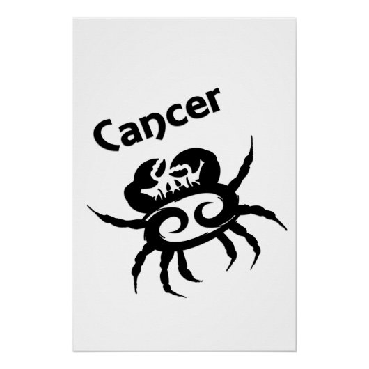 Symbole et signe du cancer du zodiaque (Devant)