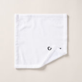 Symbole et signe du cancer du zodiaque (Gant de toilette)