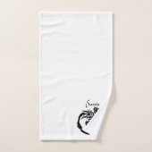 Symbole et signe du zodiaque Scorpion (Serviette à main)