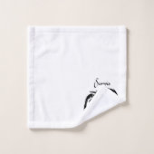 Symbole et signe du zodiaque Scorpion (Gant de toilette)