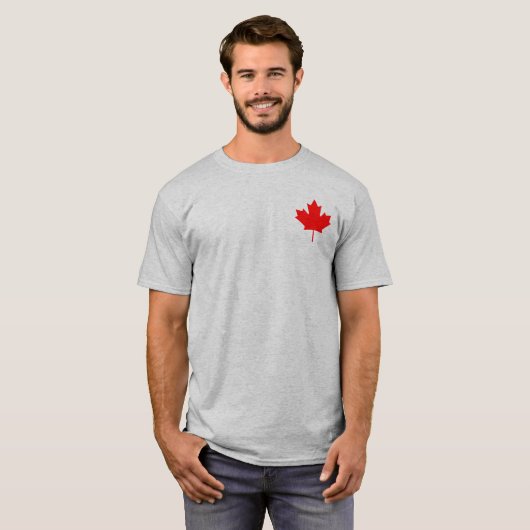 Symbole Feuille d'érable T-shirt (Devant entier)
