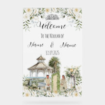 Symbole floral islamique Nikkah