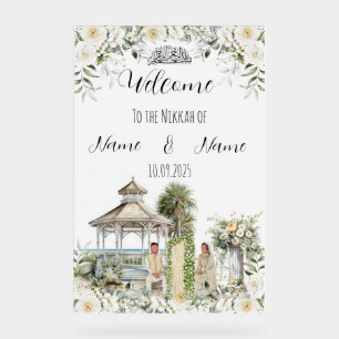 Symbole floral islamique Nikkah