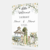 Symbole floral islamique Nikkah (Angle)